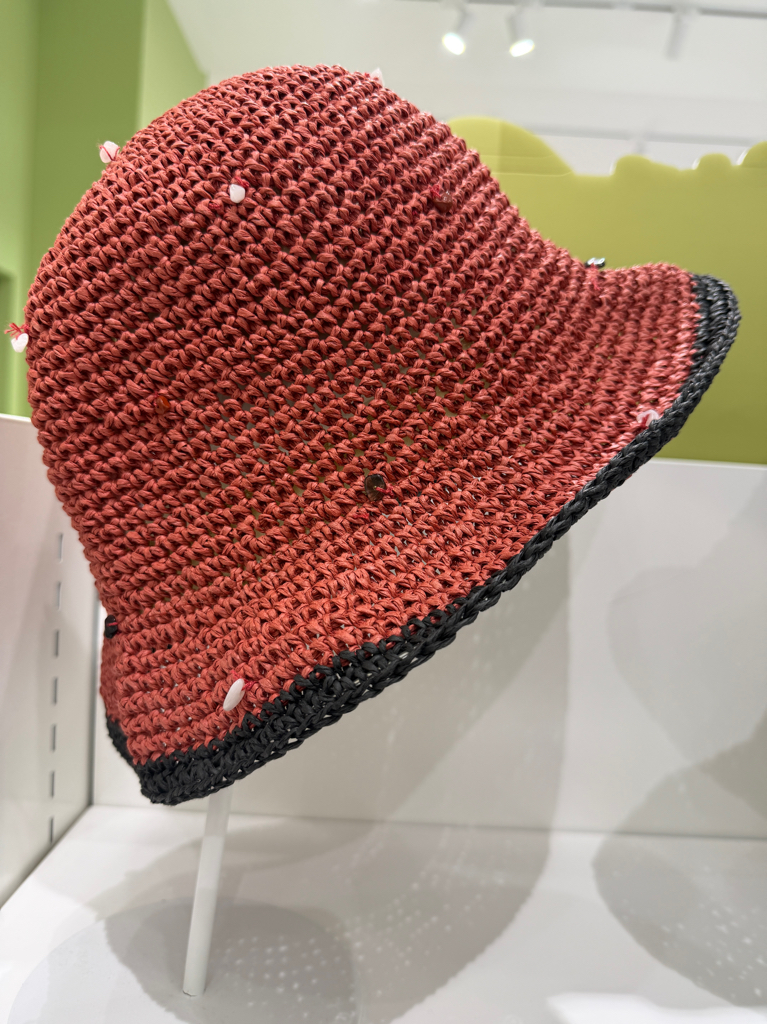 Colorful Mixed Yarn Straw Hat