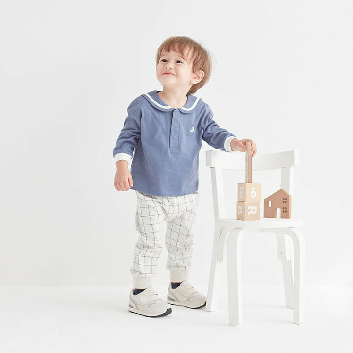 🇯🇵預訂 日本直送🇯🇵三色水手領帆船刺繡長袖上衣