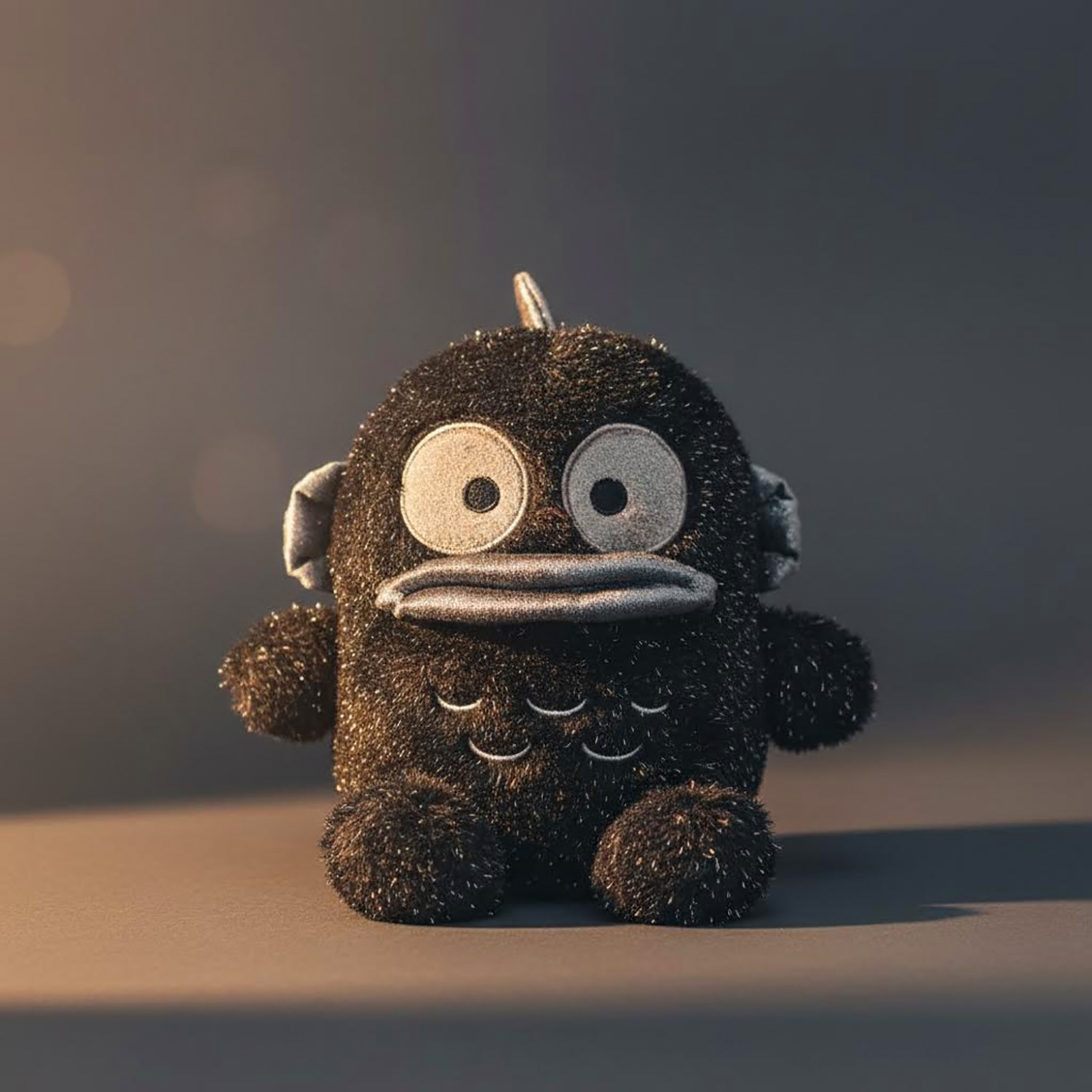 Sanrio - 黑色系列公仔 (黑色水怪款)