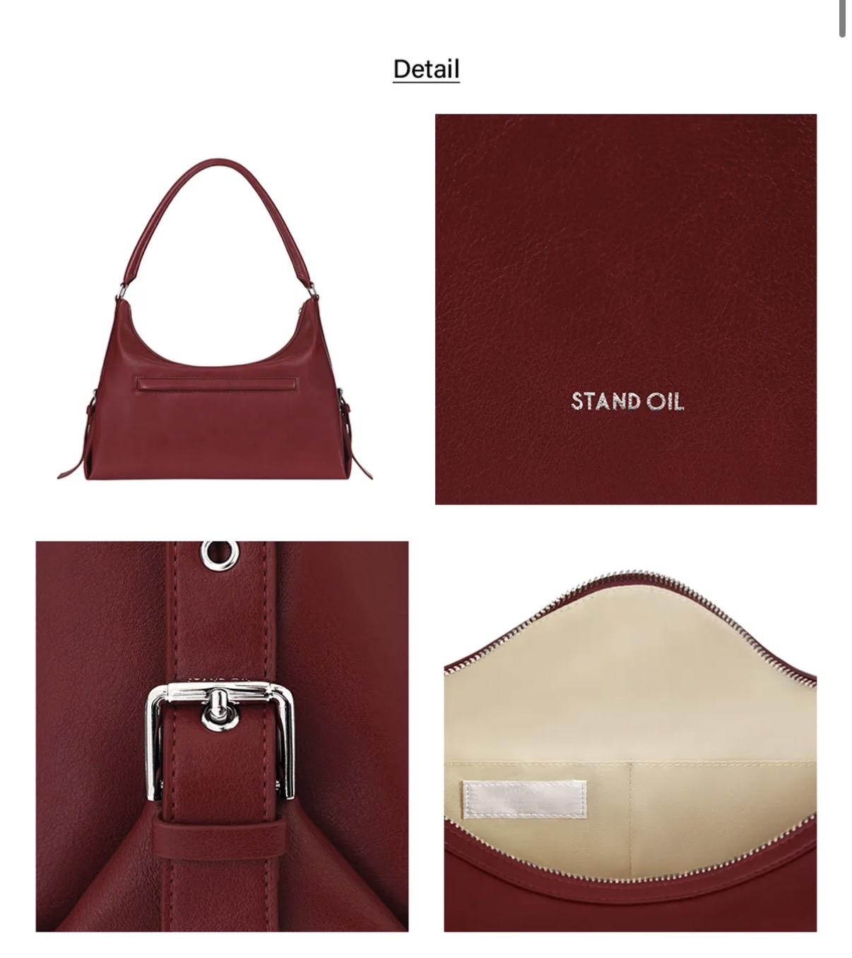 Standoil Mushy Bag - Red Wine