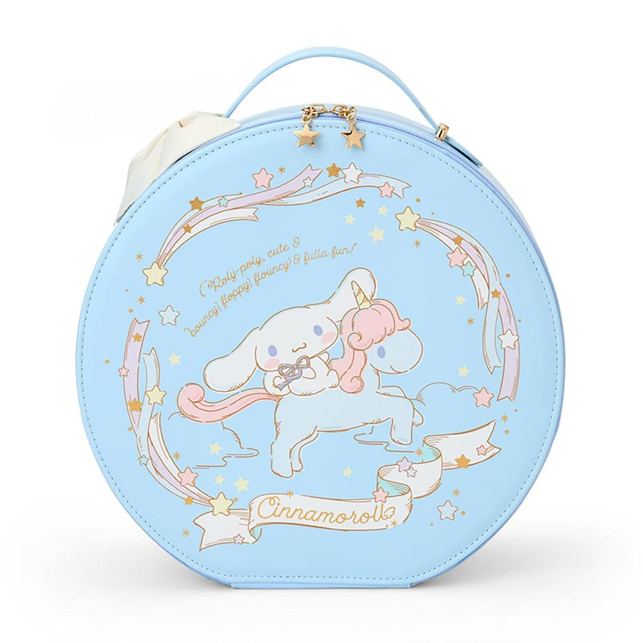 Sanrio 圓形硬殼手提化妝箱 