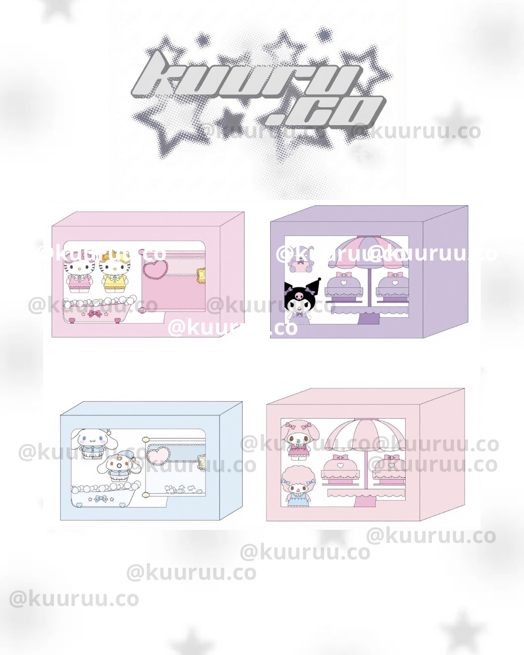 7月新品預訂｜新一代 公仔屋仔盒套裝