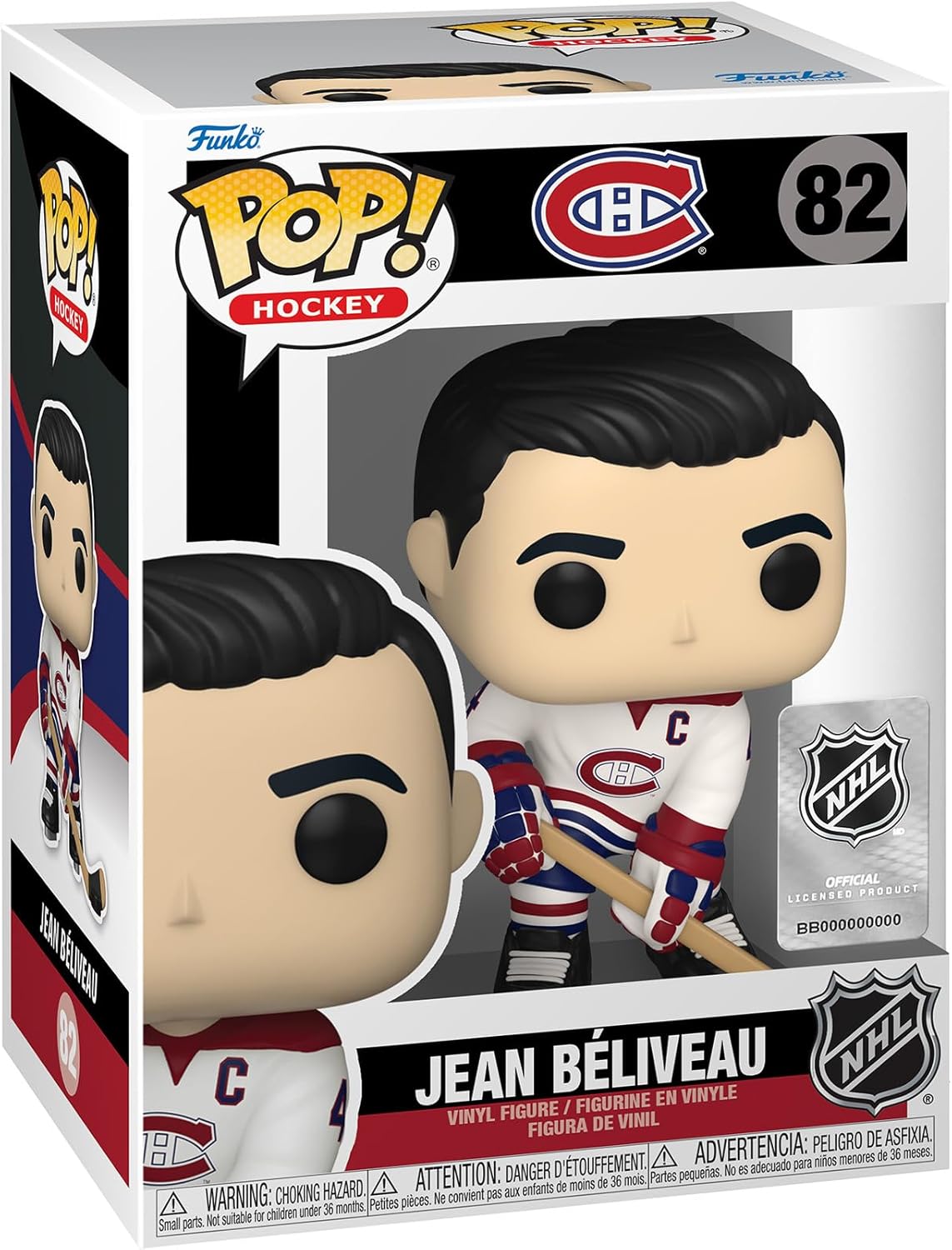 📦訂購 美國代購 Funko POP! NHL Legends - Jean Believeau (Canadiens) Figure 模型