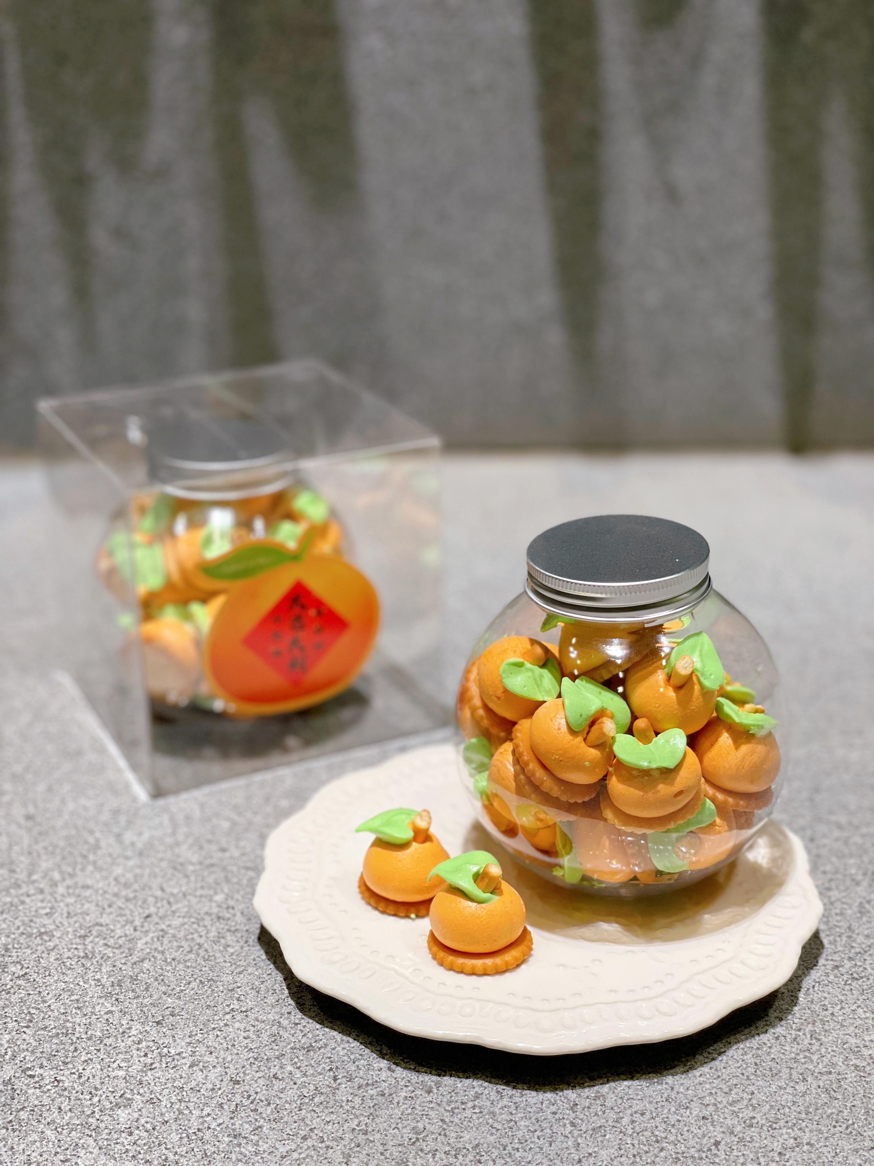 大吉大利！小肥桔🍊芒果味蛋白餅