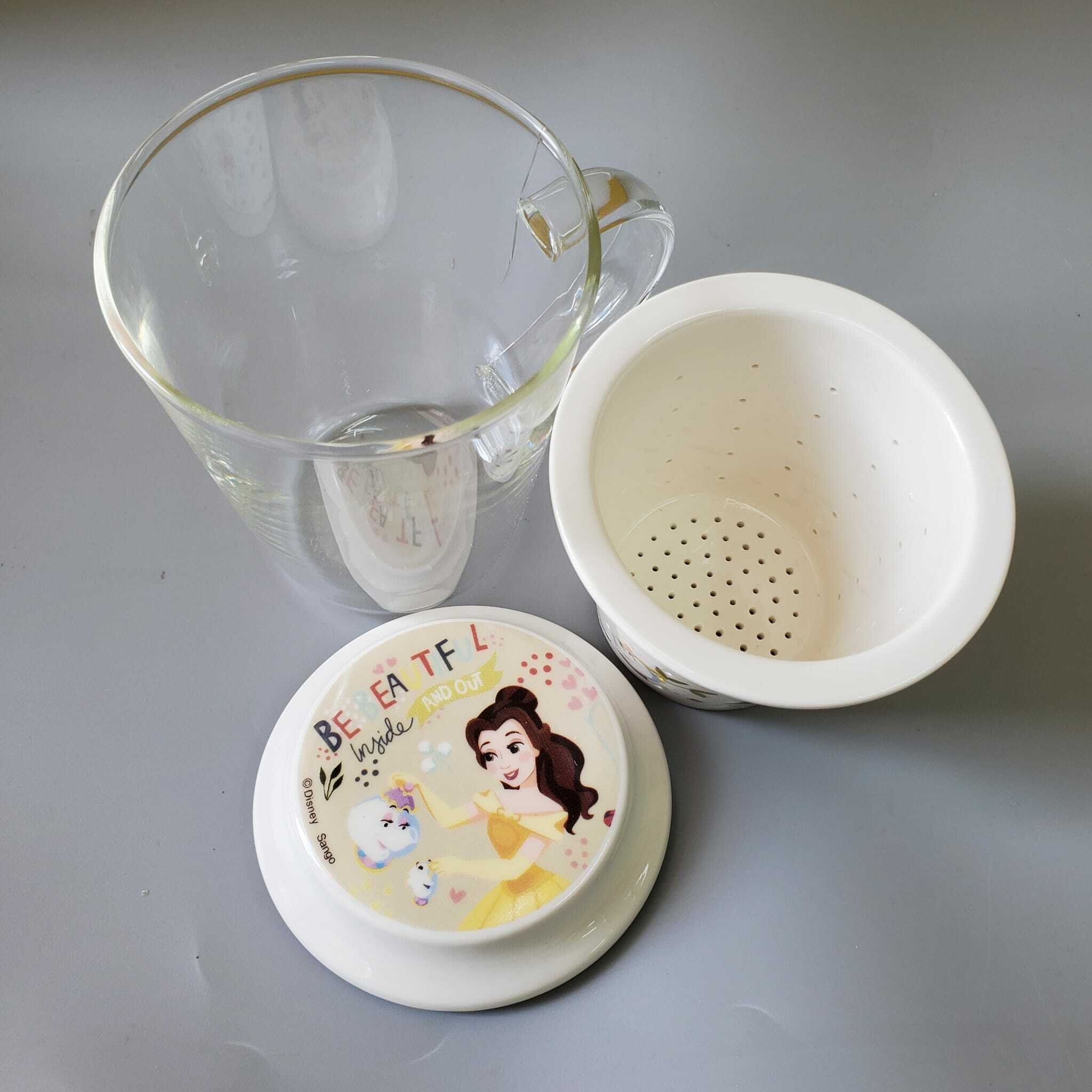 [現貨] [日本製] 貝兒公主｜玻璃茶杯 {TF2208116}