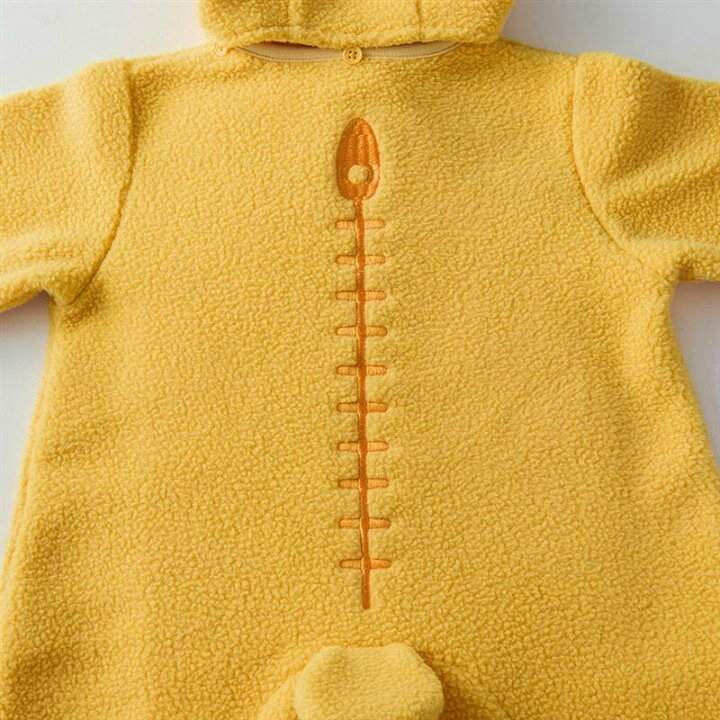 部分現貨🇯🇵預訂 日本直送🇯🇵Rilakkuma Baby鬆弛熊兩色人物造型抓絨長袖連帽連身服