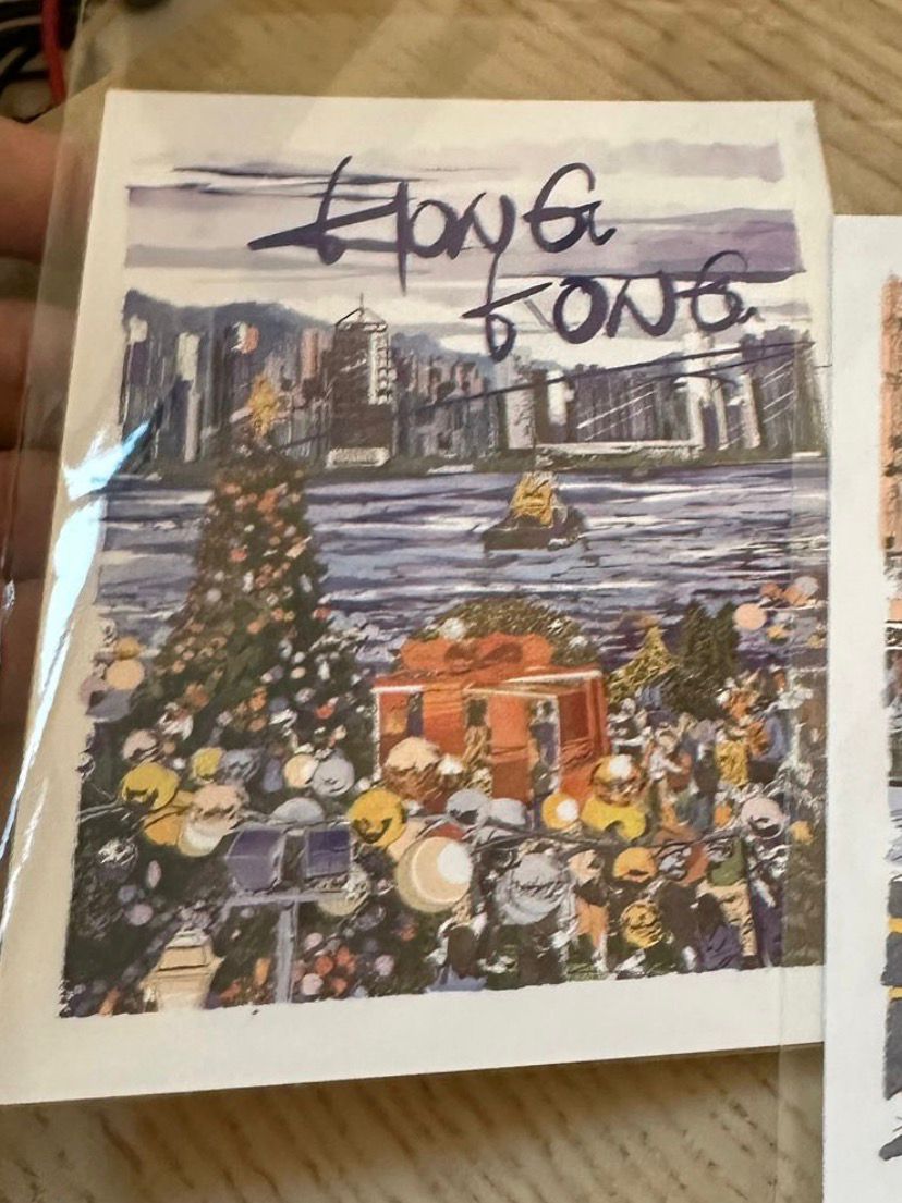 KongTopp Postcard Christmas