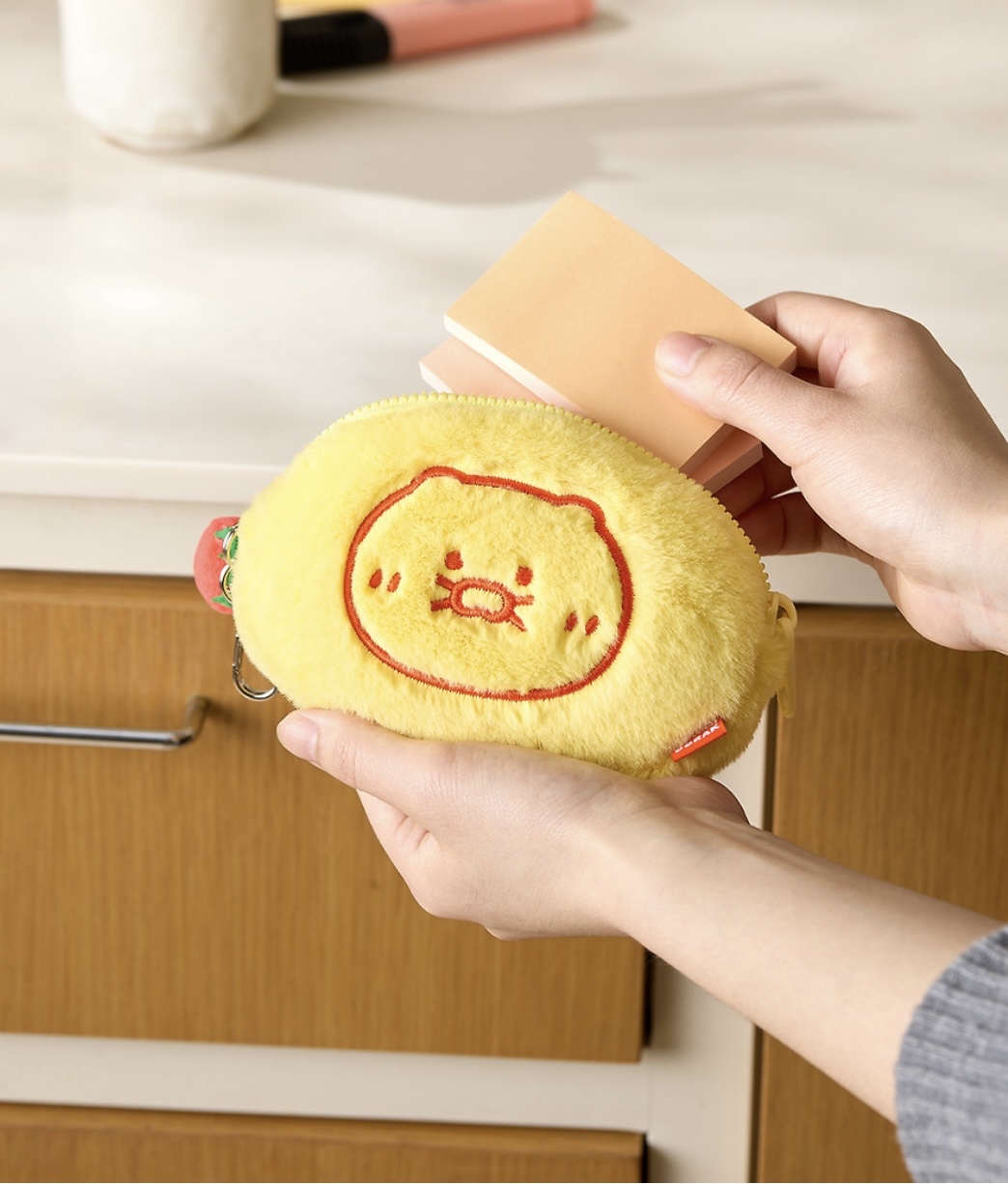 Kakao Friends 春植便當系列 毛絨收納小包