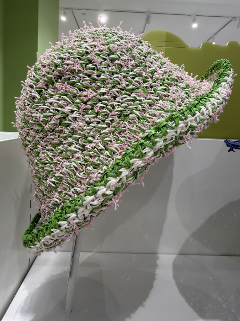 Colorful Mixed Yarn Straw Hat