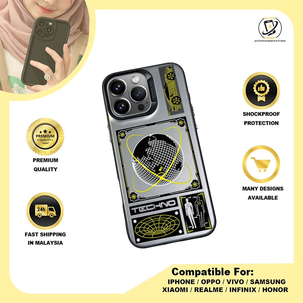 IMD CASE PHONE FOR INFINIX - DESIGN TECHNO