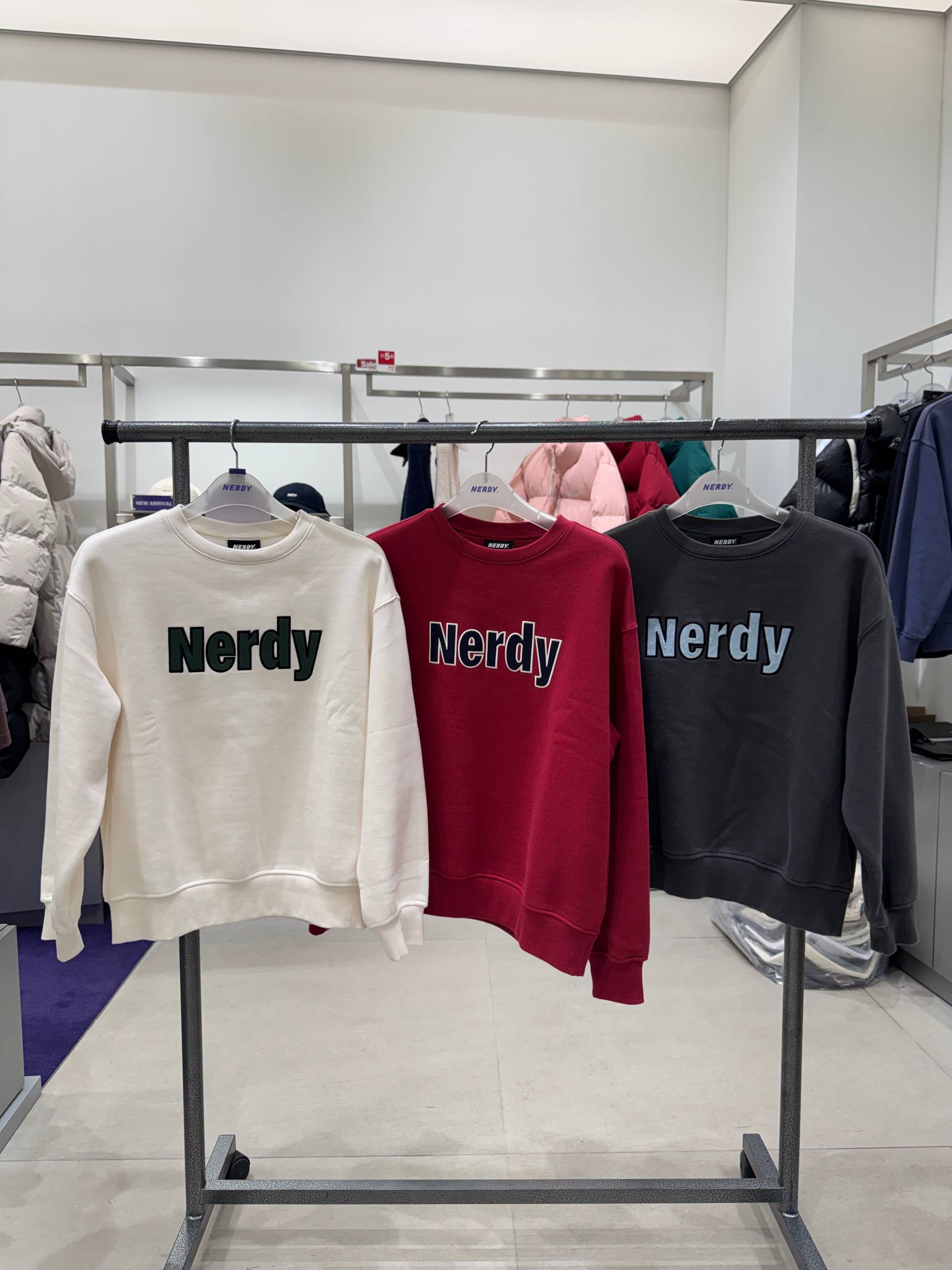 🇰🇷Nerdy 男女同款加绒卫衣✨