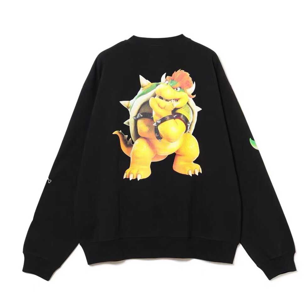 預訂 SUPER MARIO × BEAMS圓領毛圈衛衣 [貨號26A837]