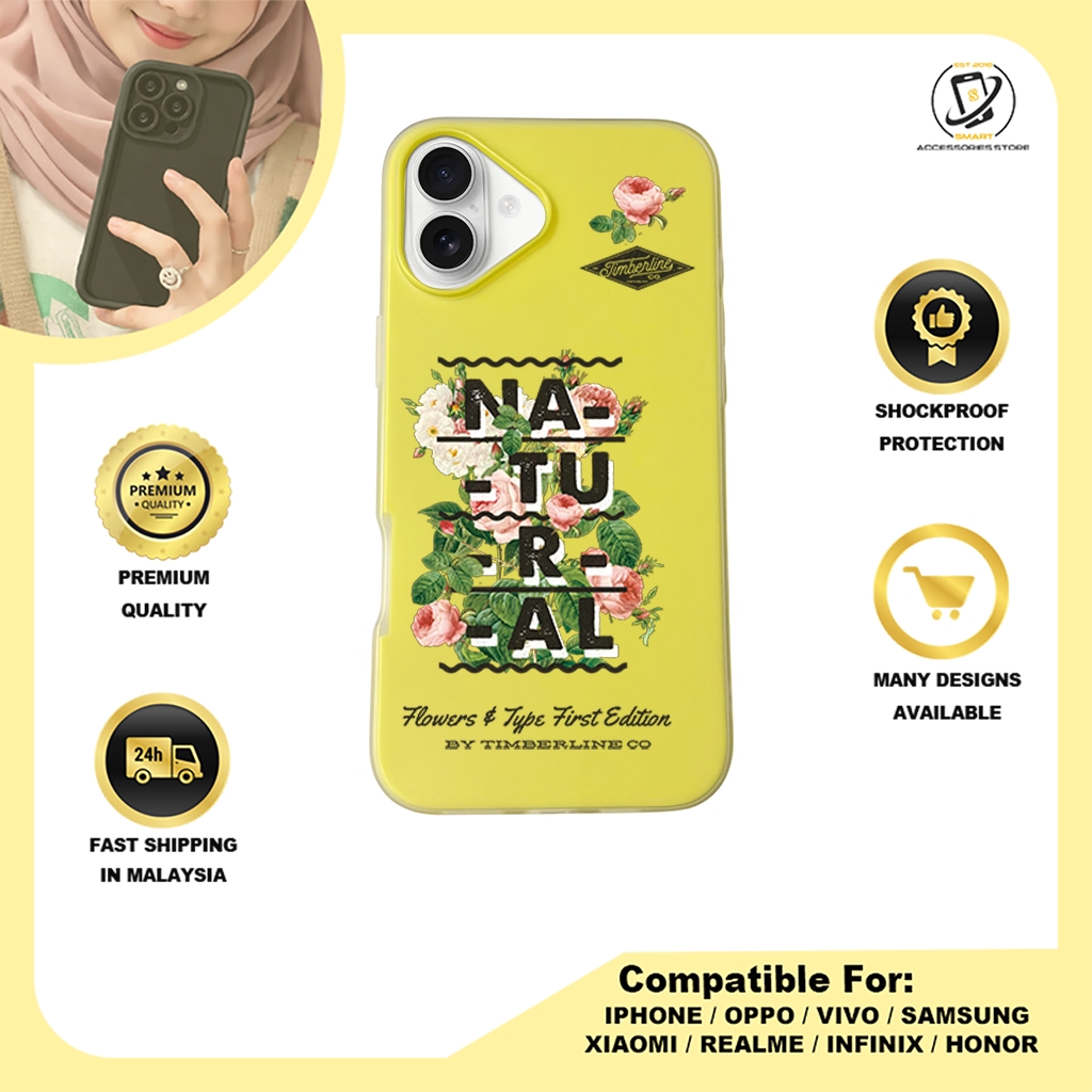 JELLY CASE PHONE FOR IPHONE - DESIGN FLOWER A5