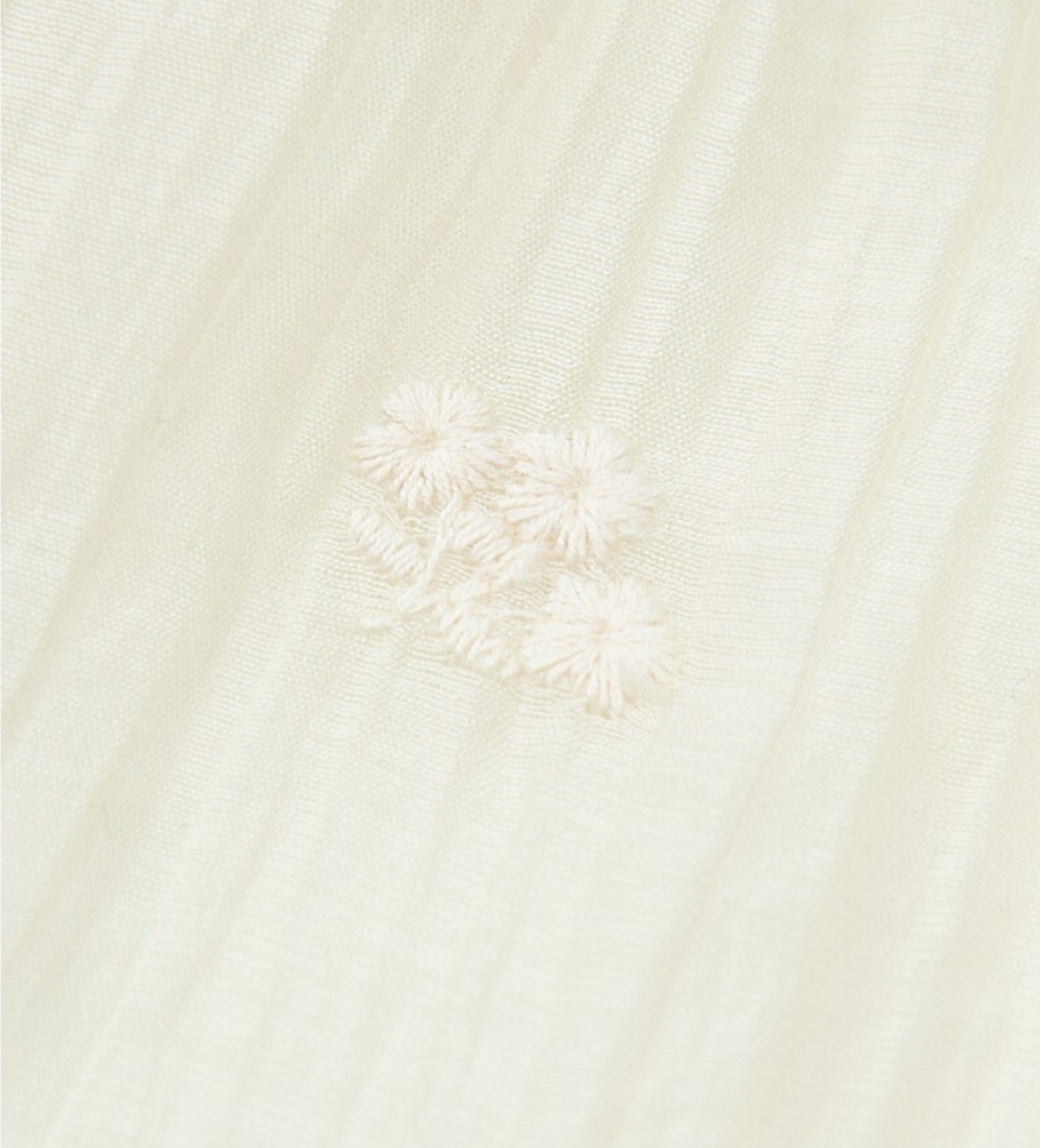 OUR NOSTALGIA Flower Lace Layered Dress