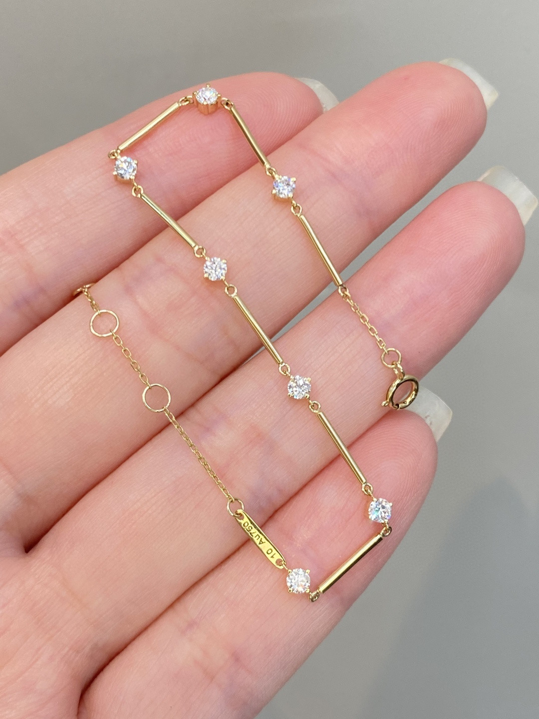 18K Diamond Bracelet 
