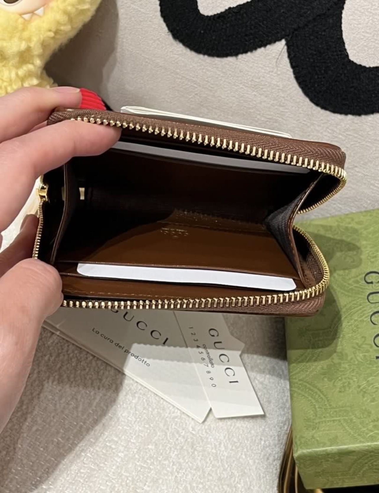 全新 Gucci Zip Wallet 100%Authentic, brand New 全新 ✅Box