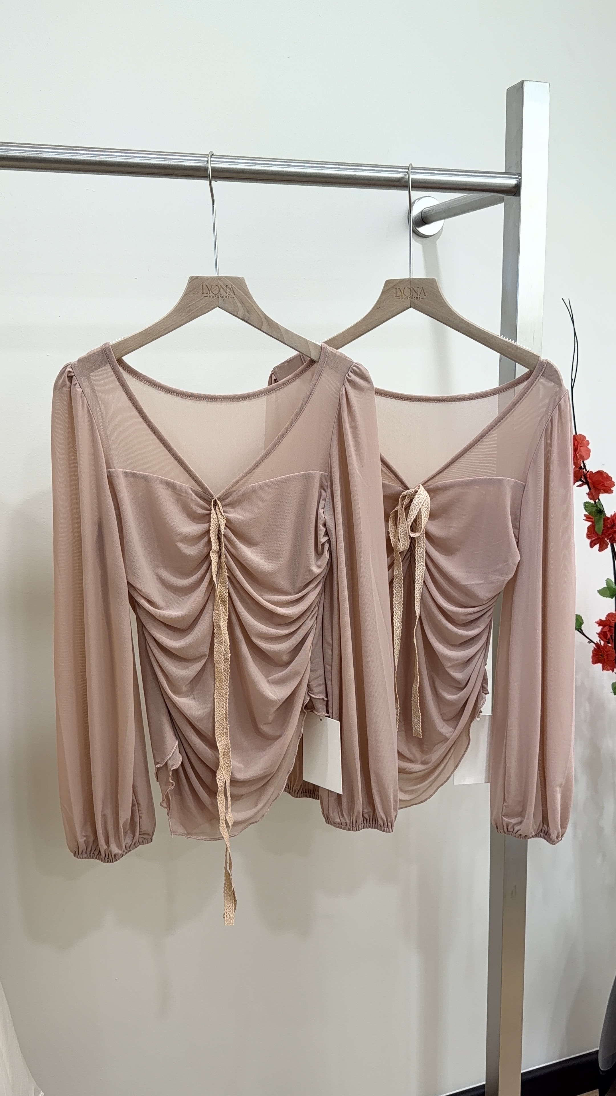 7803性感长袖上衣