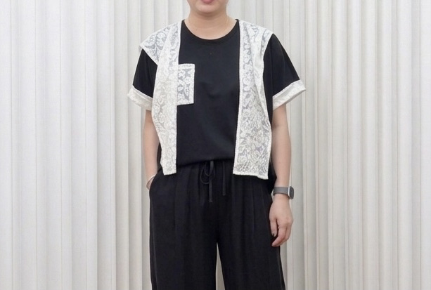 歐洲連帽披肩衫 M619421