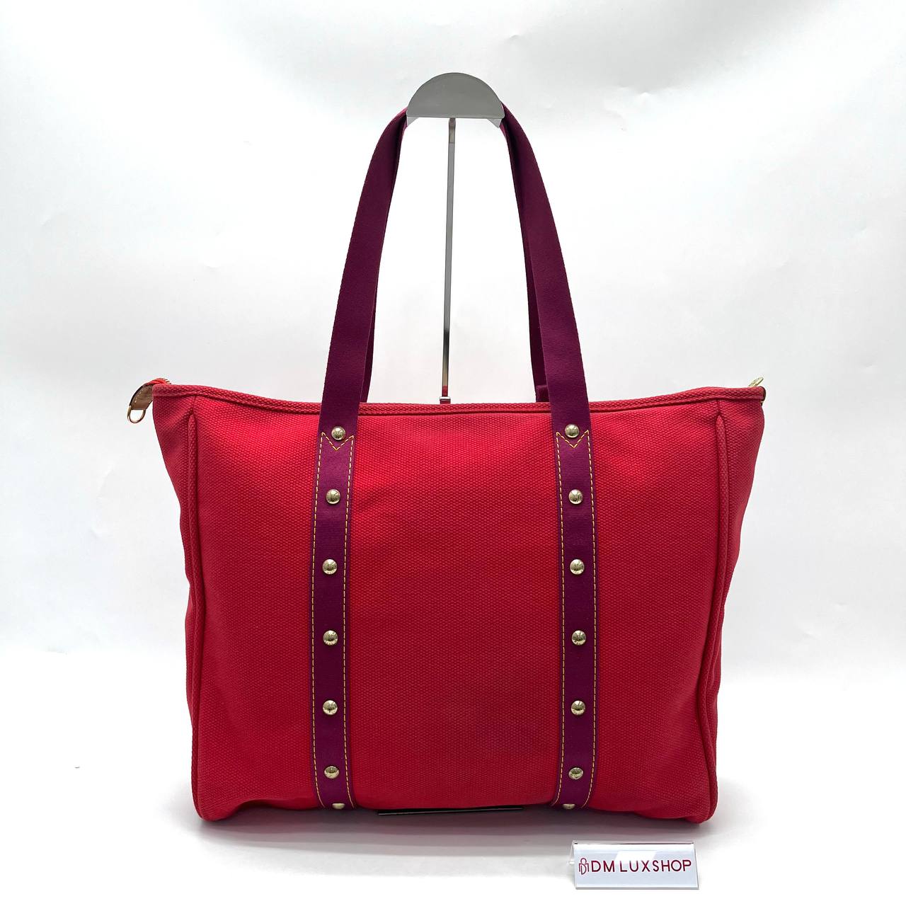 LV Red Antigua Cabas GM