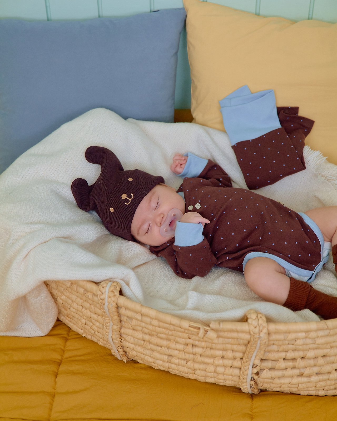 OOTT | (bebe) Shushu Dot Suit set(不含帽)