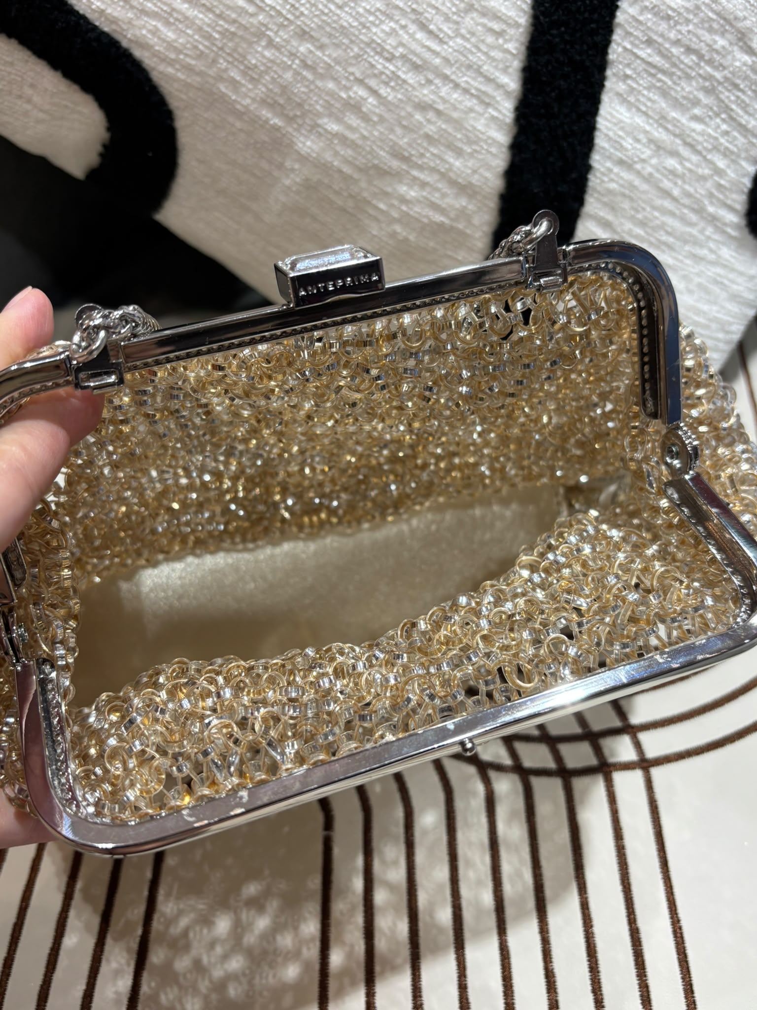 Anteprima Chain Hobo Bag 100%Authentic, 98%New