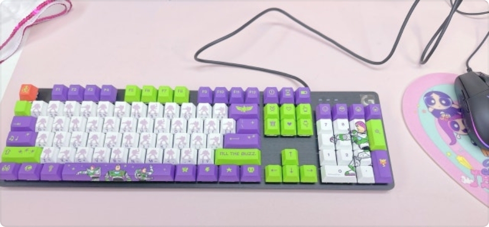 🚀 Logitech × Toy Story 巴斯光年限定版｜鍵盤滑鼠套裝 💜💚