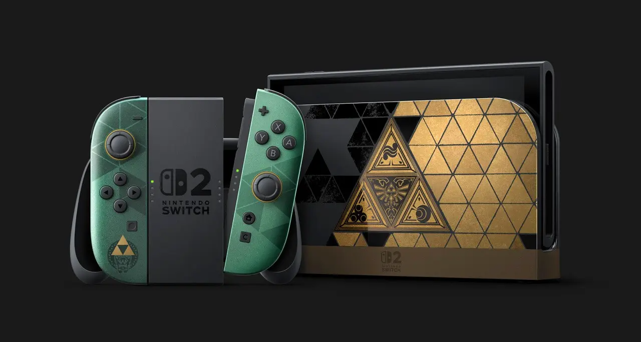 【預售 29/10】【香港行貨】Nintendo Switch2 薩爾達傳說 40週年紀念版 主機  / console The Legend of Zelda 40th Anniversary Edition PO1111