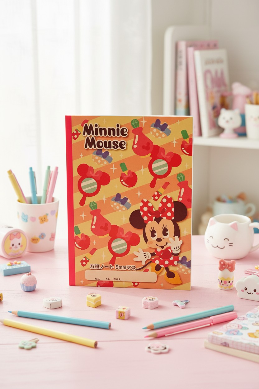 B5 5mm方格筆記本 Minnie Mouse  (S2611589)