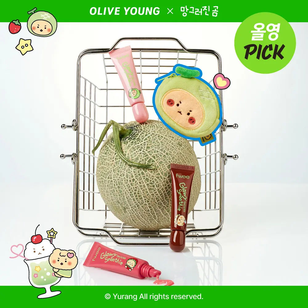 [TWICE 娜璉 x fwee] Glowy Smoothie Tint Lip Balm 計劃套裝 (送娜璉小卡)