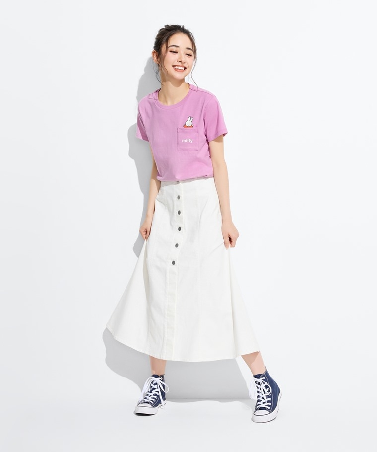 預購 miffy & boris 口袋 tee 