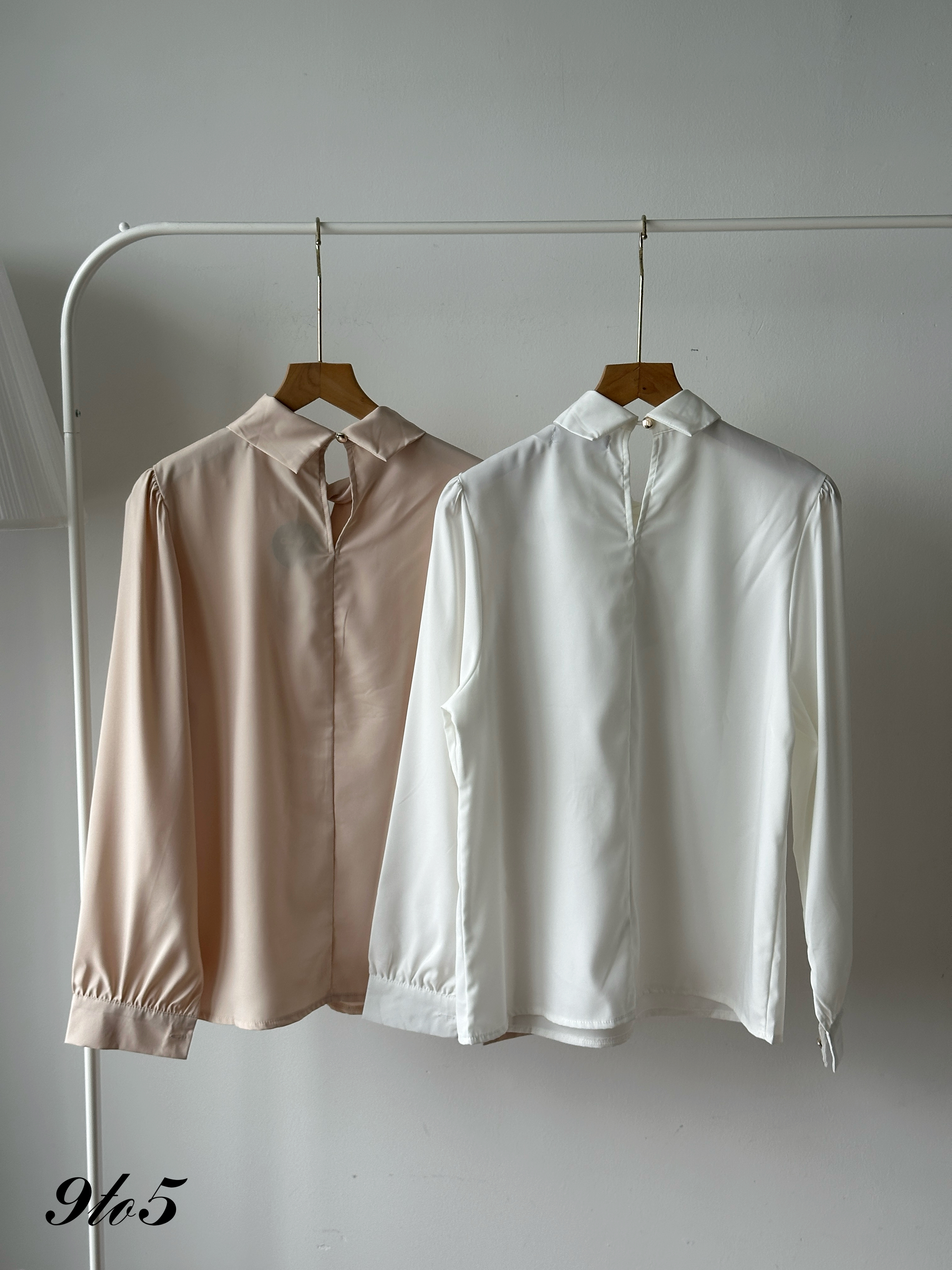T4309 Long Sleeve Mock Neck Shirt - 4 Colors 