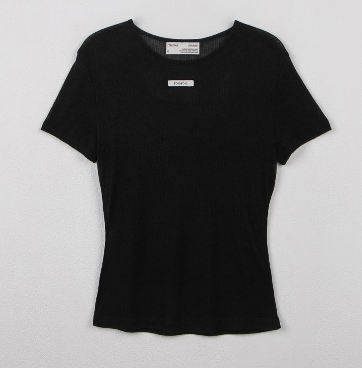 🎀Rolarola 🎀 MAISON DE ROLA EMBROIDERY T-SHIRT 張元英同款 原價43000won 獨家折扣優惠 size: xs/s/m White/black / grey /pink 28/3截單