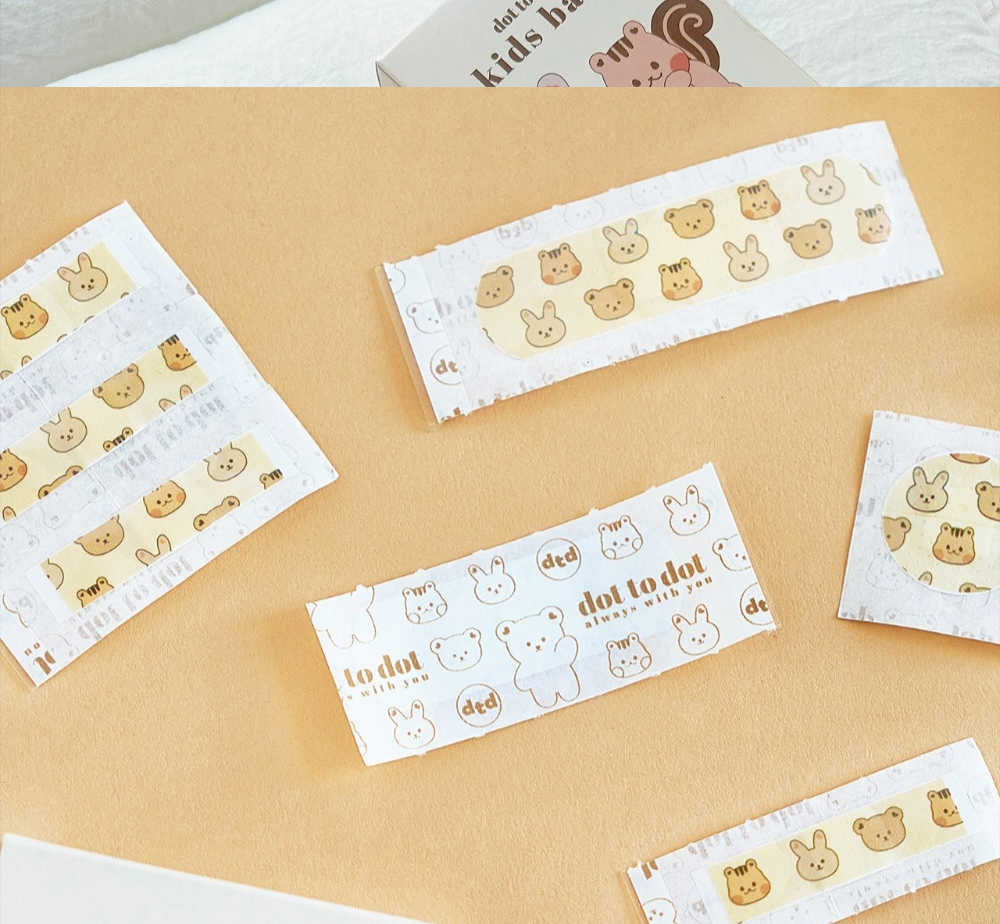 Dottodot 圓圓臉公仔膠布套裝