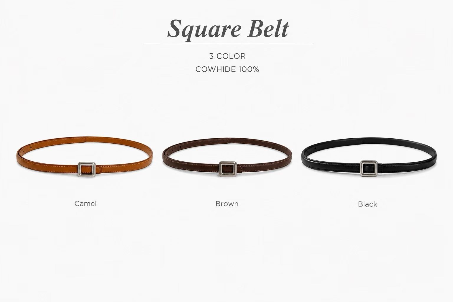 MT20 方扣幼belt 