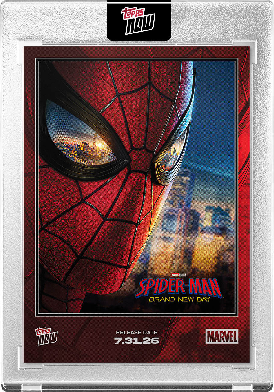 Spider-Man: Brand New Day - 2026 Marvel Topps NOW #SM01 電影紀念卡【團購】