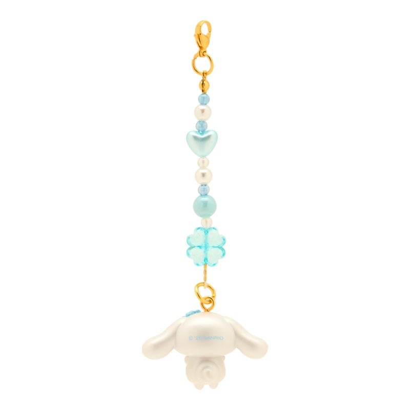 現貨｜Sanrio Cinnamoroll 玉桂狗 四葉草 日版 串珠掛飾 電話繩 (78904-6)