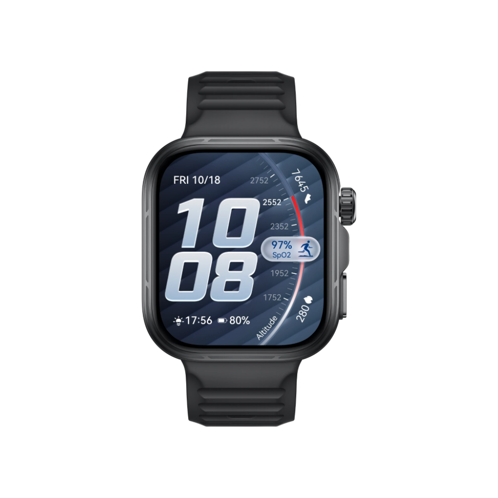 Huawei Watch Fit 5 Pro NFC版 氟橡膠錶帶 智能運動手錶 香港行貨