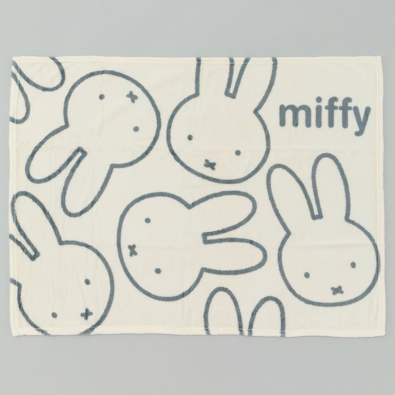 【日本直送】Miffy 柔軟保暖膝毯 🐰 辦公室冷氣房必備