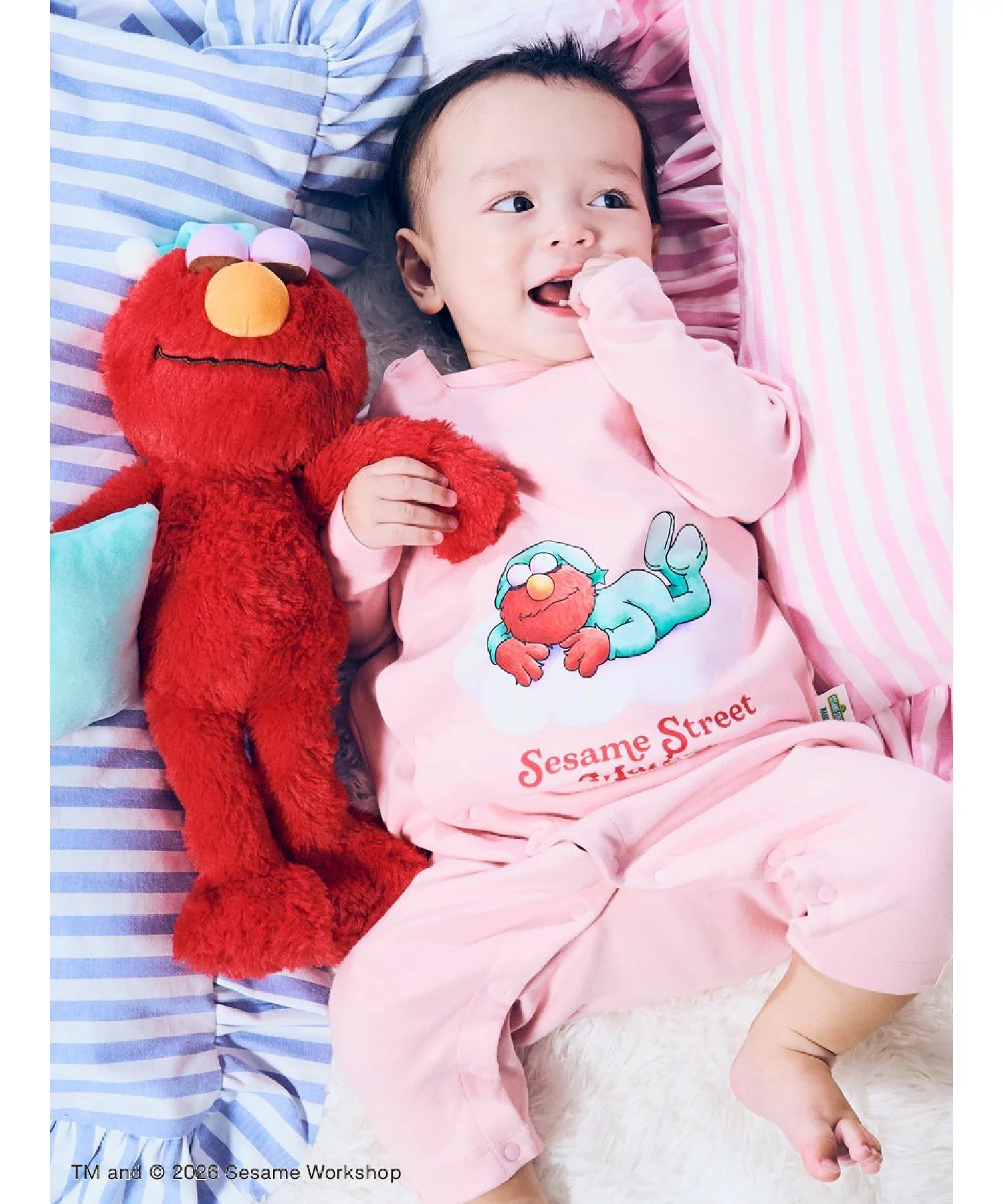 日本預訂📍日本芝麻街Sleepy Days系列 - BB連體衫 不包郵