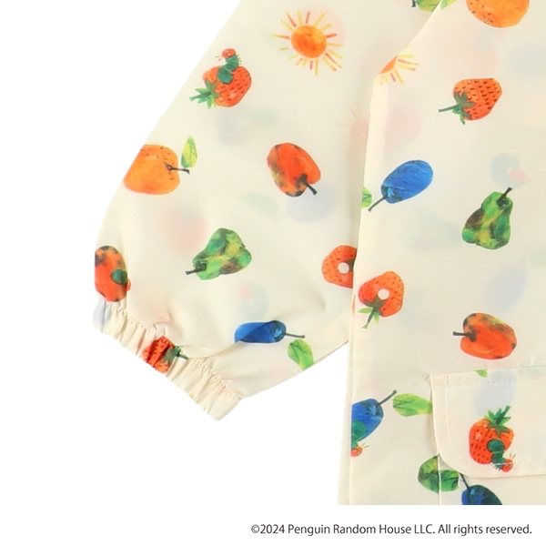 🇯🇵預訂 日本直送🇯🇵好餓的毛毛蟲滿印雨衣雨褸附收納袋