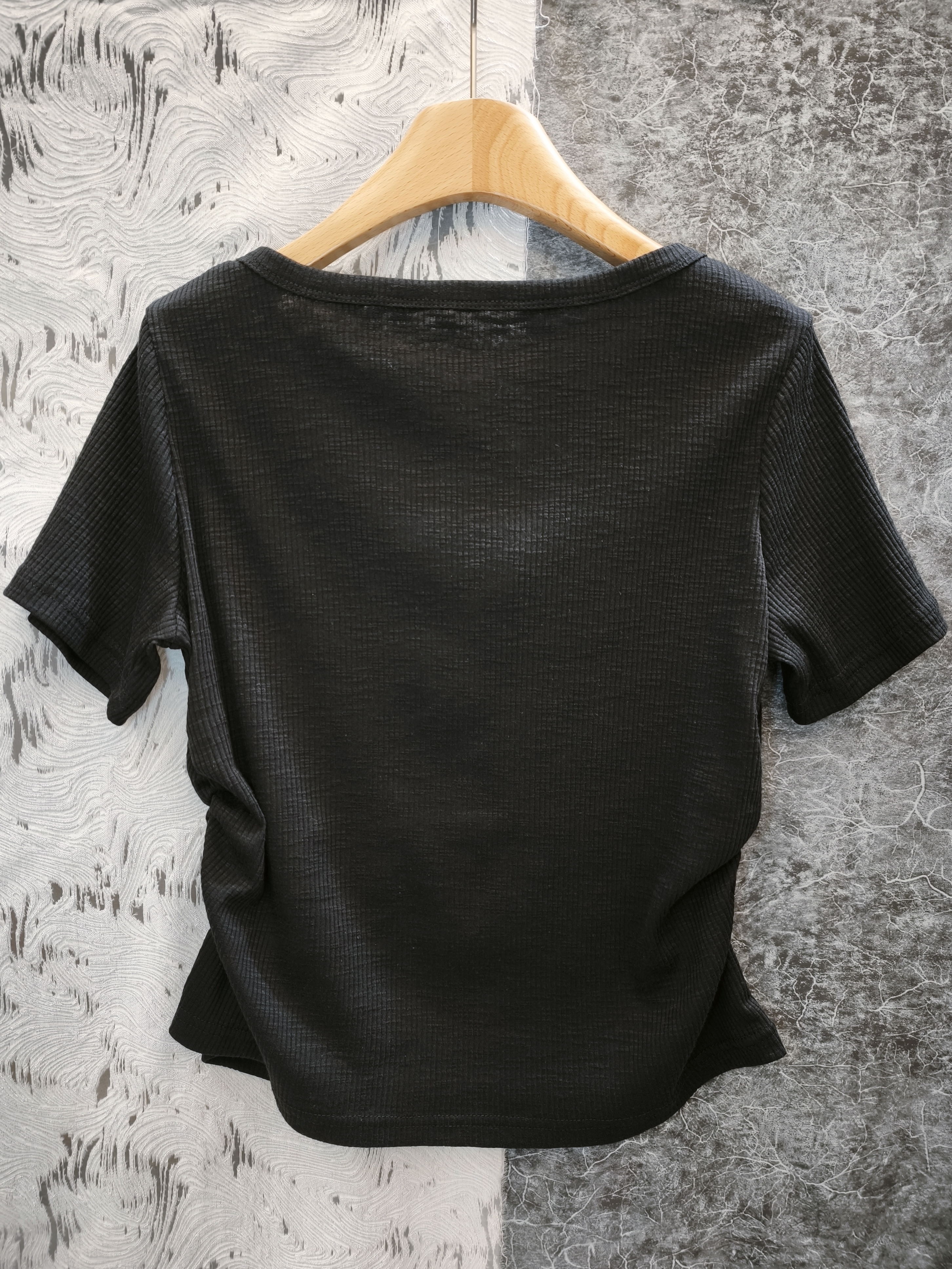 假兩件羅紋上衣