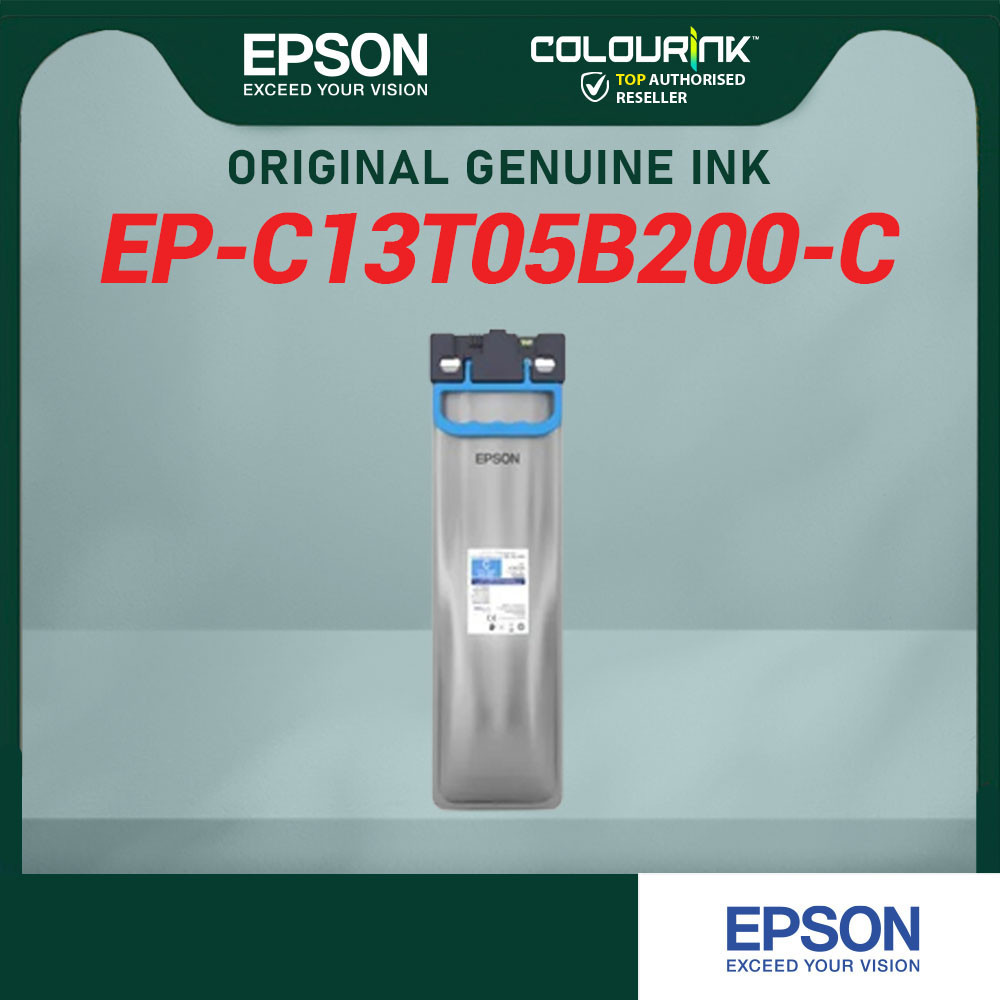 EPSON WF-C878R/879R Pigment High Capacity Ink Water & Fade Resistant Print Up To 86K For Black 50K For Colour