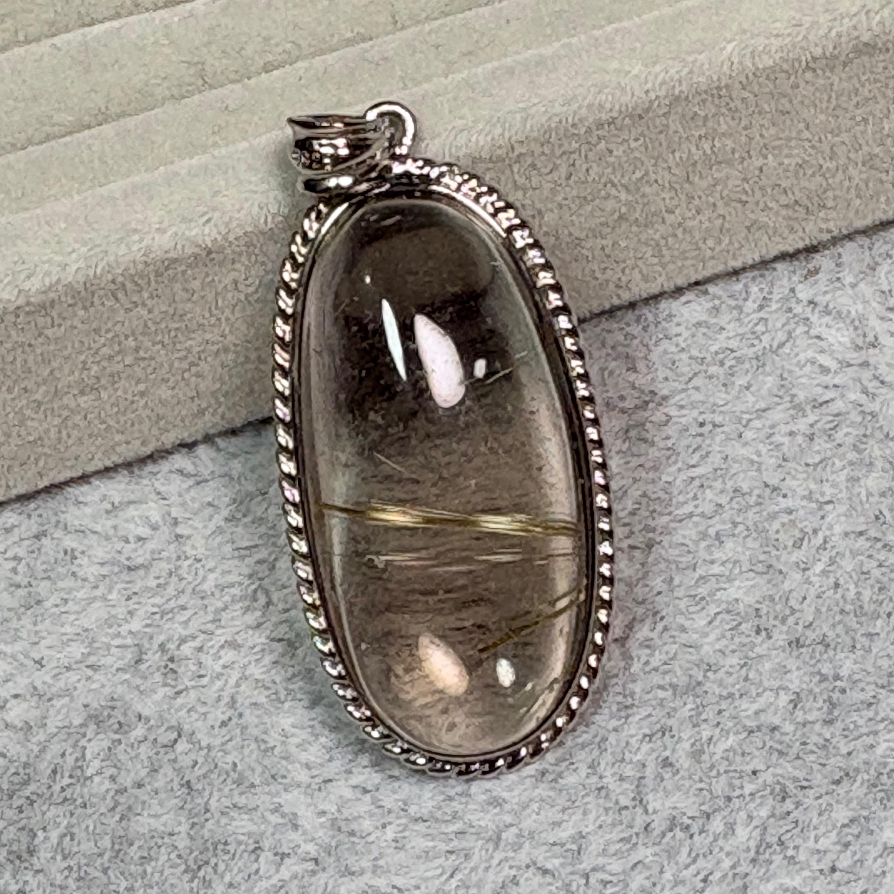 金髪晶吊墜（9-9.5克）No. 19-604