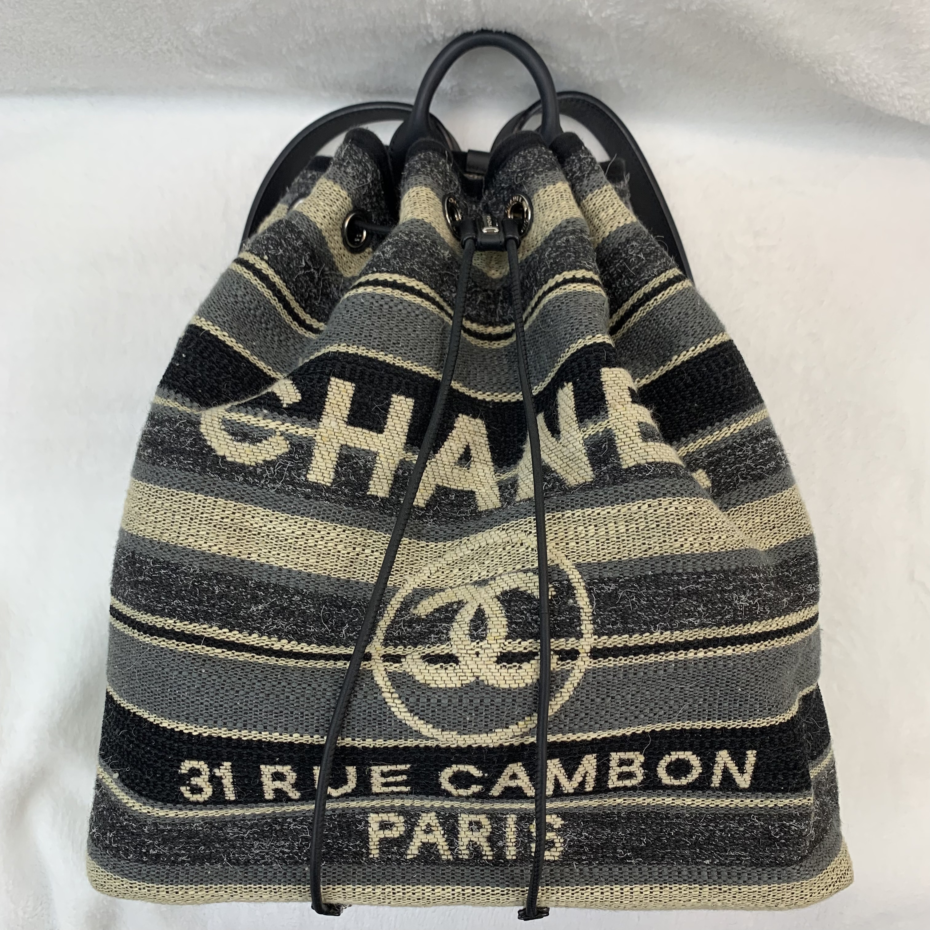 中古包🖤Chanel 帆布深色系背包
