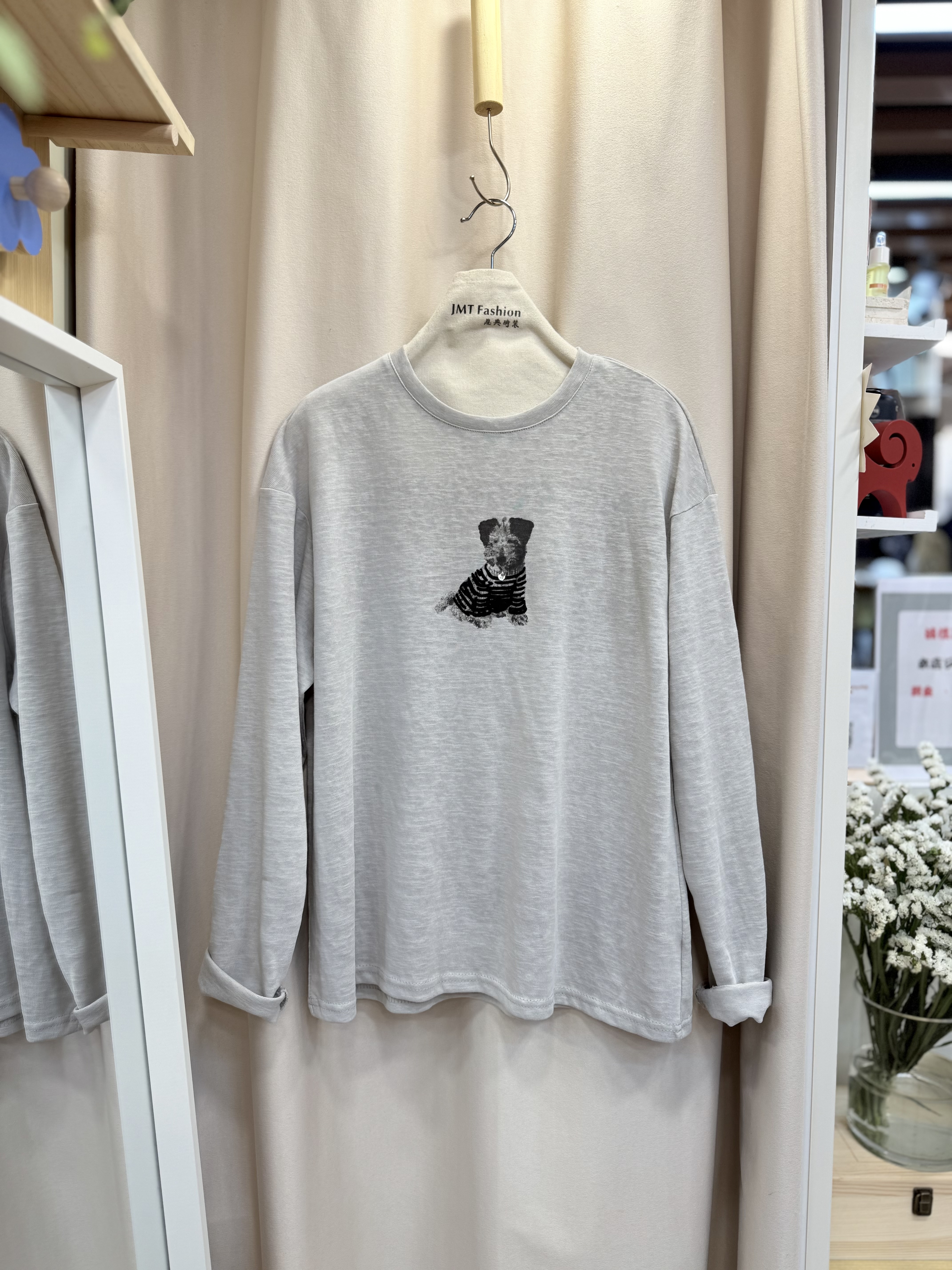 滑身棉狗仔Tee  J156 8112146249