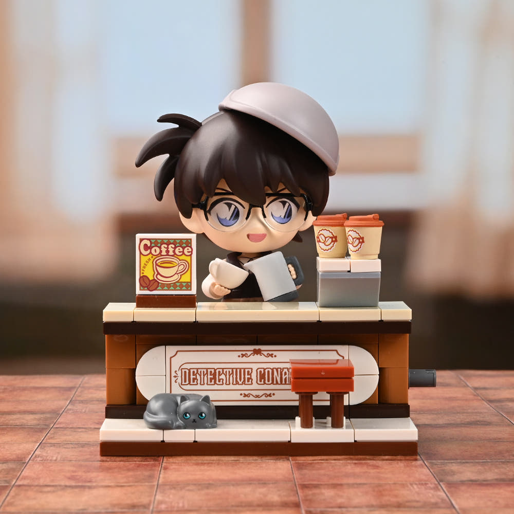 [名偵探柯南 x LOTTE CINEMA] Kuppy Cafe Model Figure (5種)