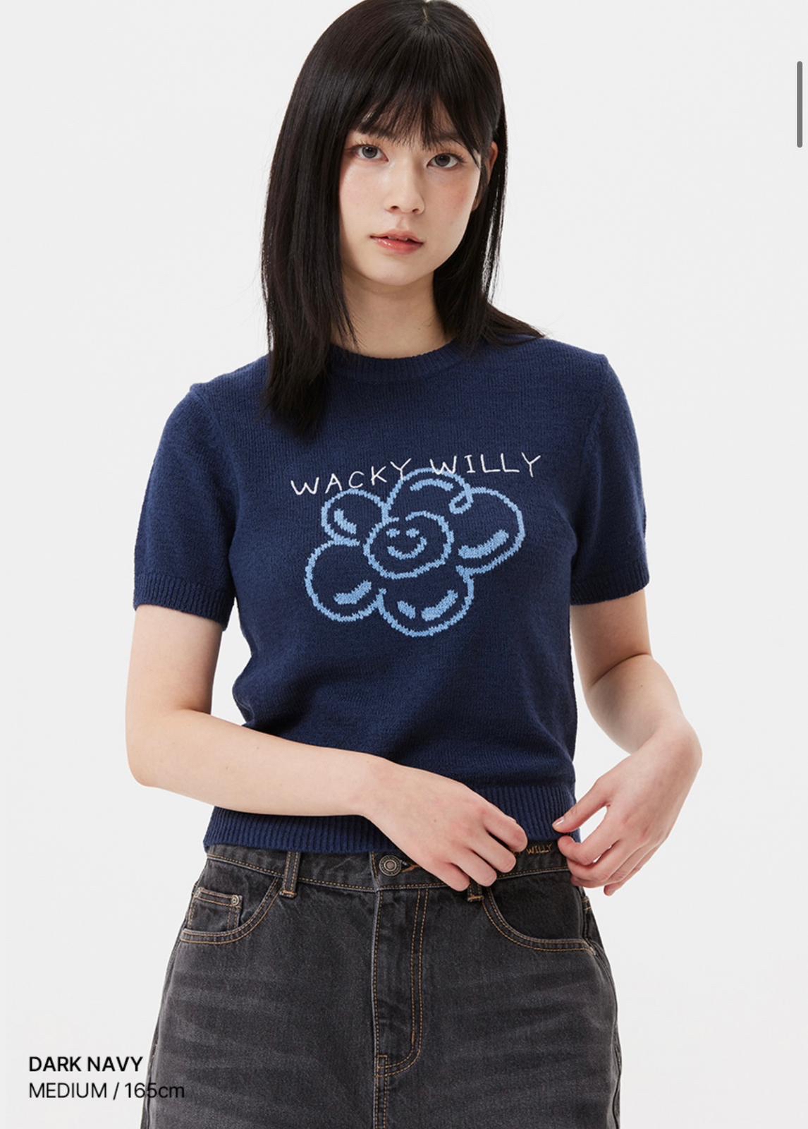 🇰🇷韓國Wacky Willy小火人針織短袖