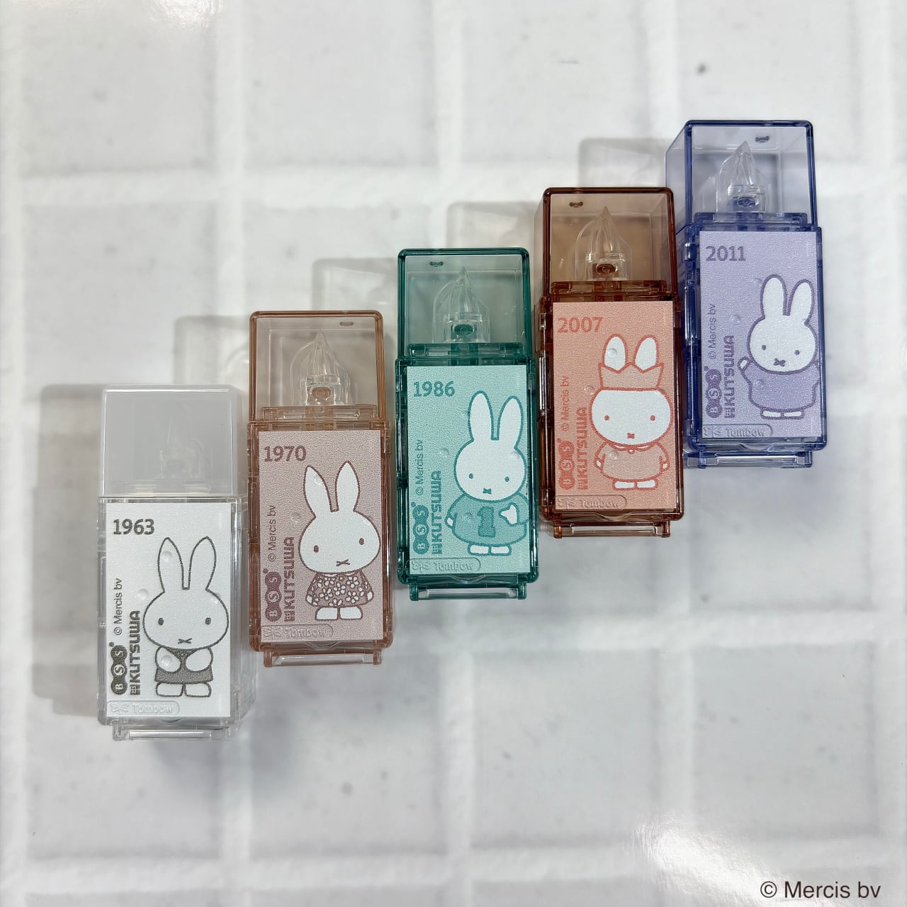 🆕【⭐訂購⭐】🇯🇵日本直送 #日本製 #Tombow Mono Pocket x #Miffy 改錯帶(1套5個同色)［5款選］🌀 [ELAD-0268][260210]