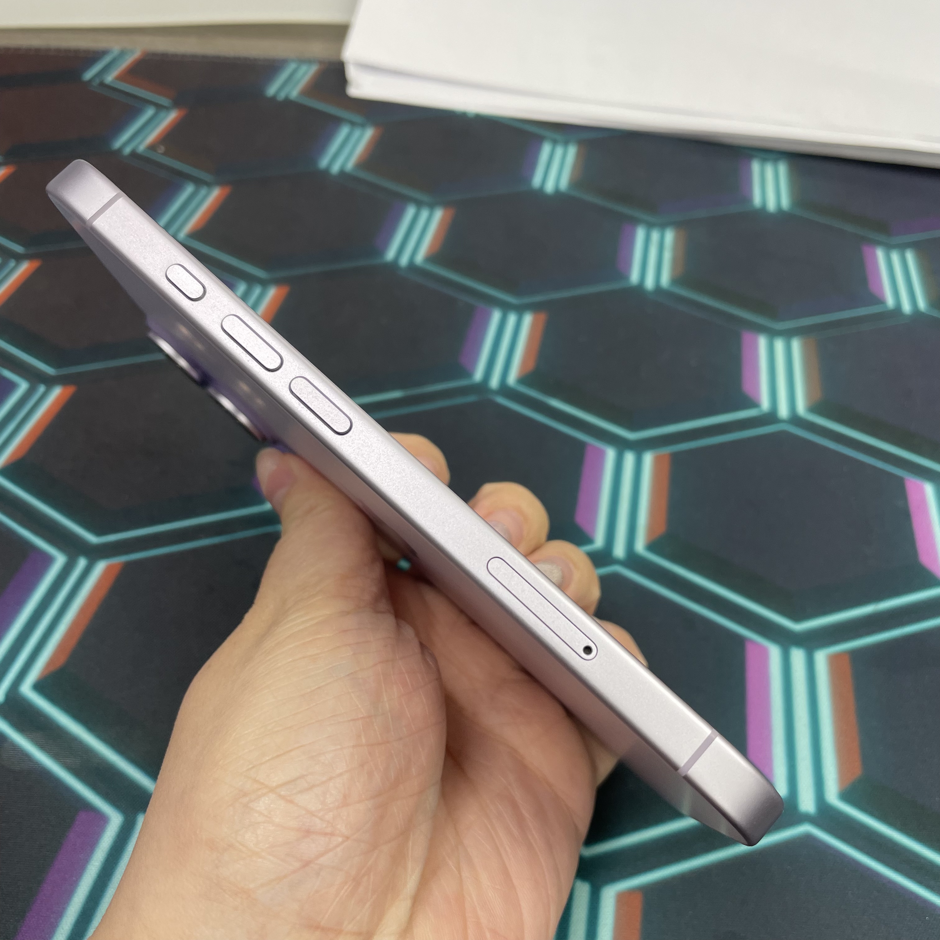 *7664 17 完美機 256GB 電99 紫色 purple