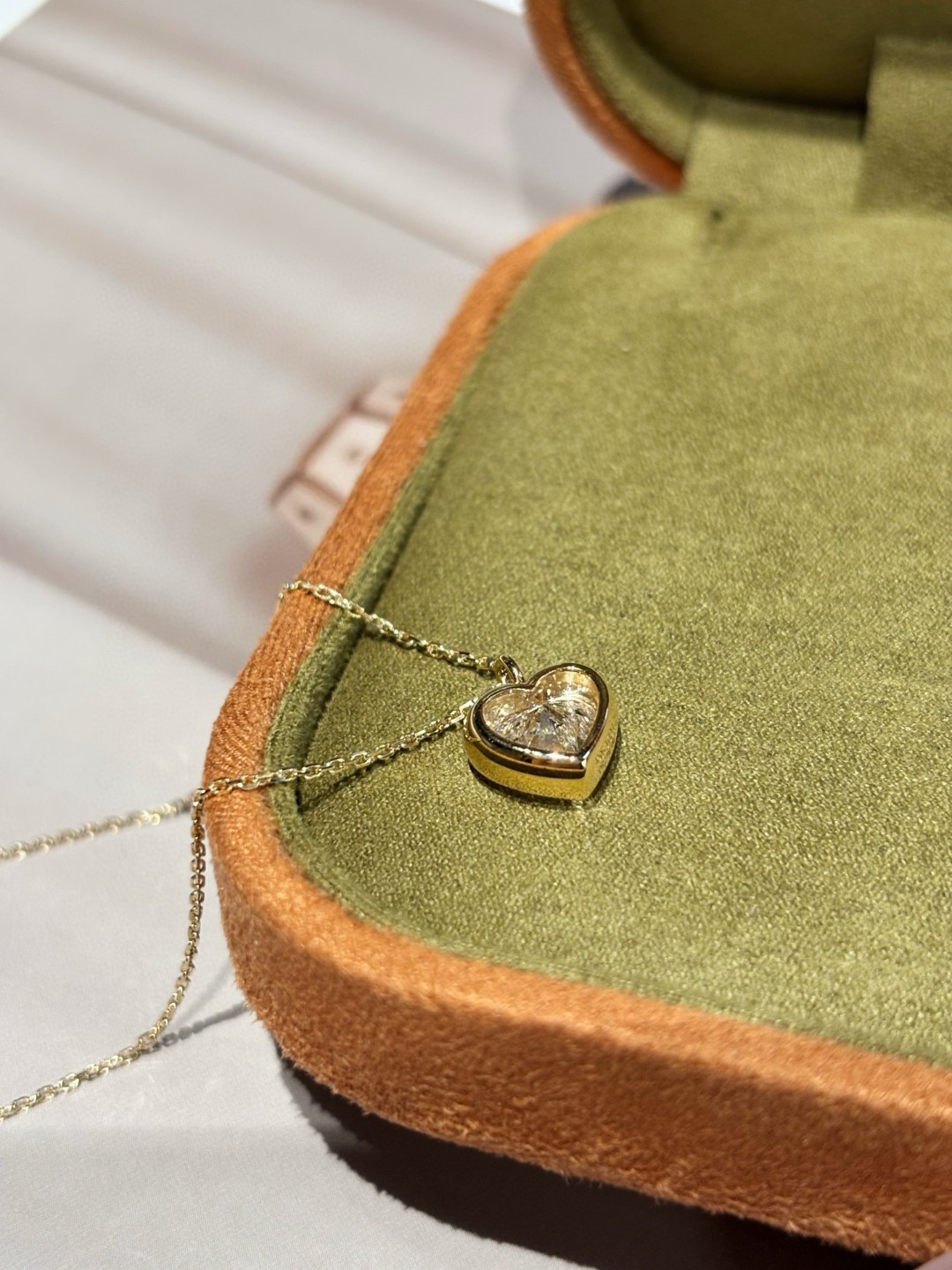 18K Lab Diamond Necklace